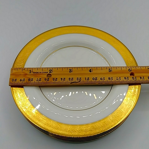 COPY- Set of 4 Mikasa Harrow Bone China, Bread & Butter Plates - Picture 6 of 8